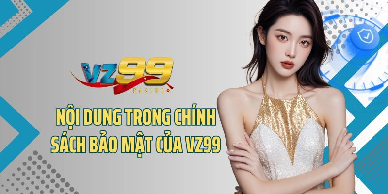 Nội dung trong chính sách bảo mật của VZ99